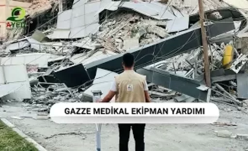 Gazze’deki Soykırımda Yaralananlara Acil Sağlık Yardımı Ulaştırdık